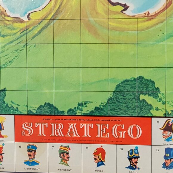 (SOLD) 1961 Stratego Board Game - Picture 3 of 3